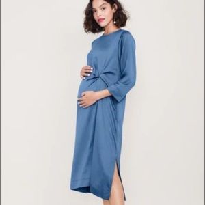 HATCH Lauren Dress, Captain Blur, Size 1